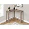 Monarch Specialties Accent Table, Console, Entryway, Narrow, Corner, Living Room, Bedroom, Brown Laminate, Contemporary I 3659 - alternate 3